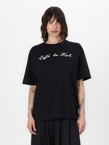 T-shirt 'Karl Lagerfeld x Jorge Parra' Karl Lagerfeld en noir