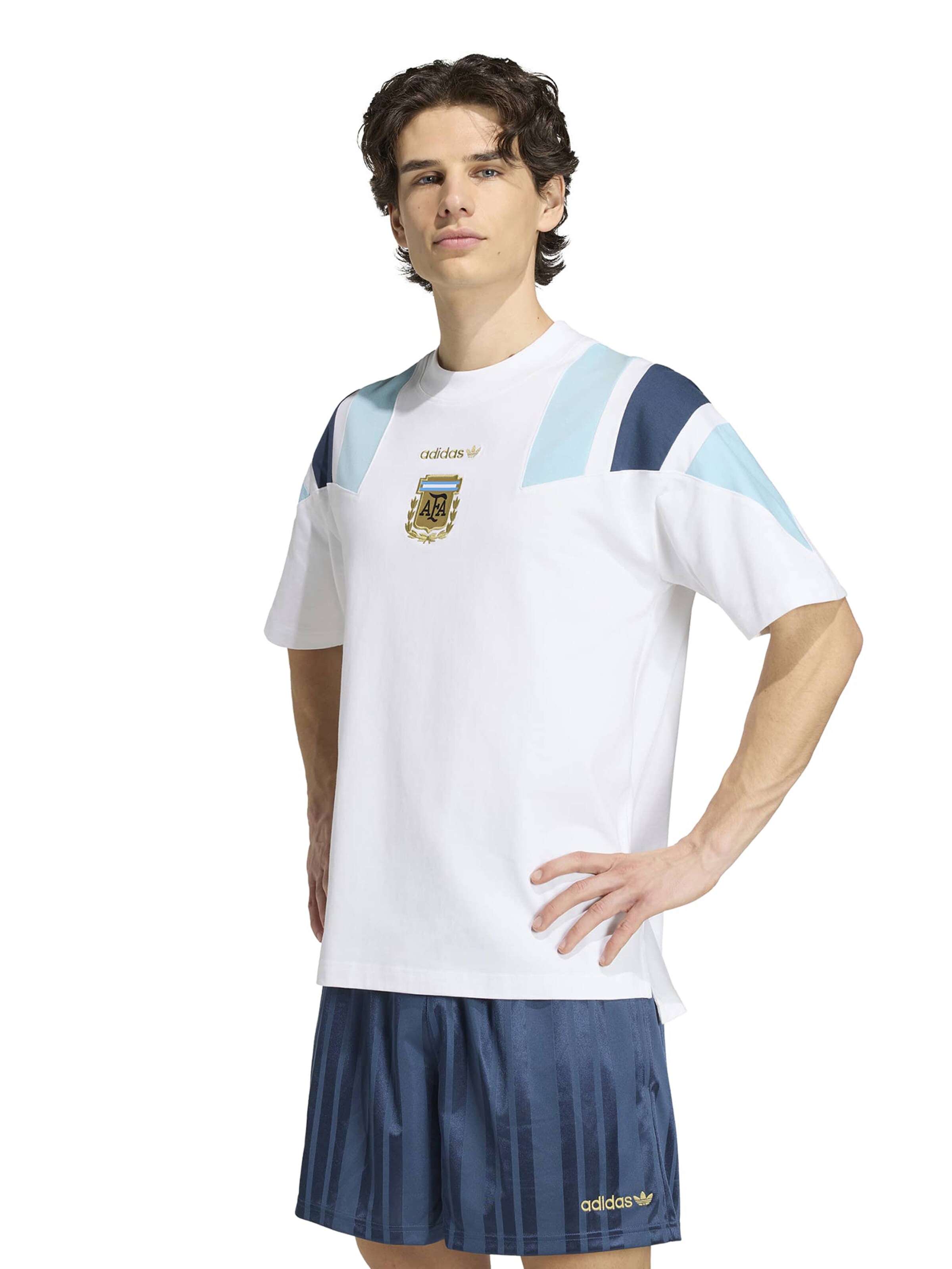 ADIDAS PERFORMANCE Functioneel shirt 'AFA EQT' in Wit: voorkant