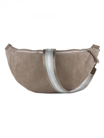 lePelou Fanny Pack 'BOLOGNA' in Grey: front