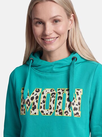 salzhaut Sweatshirt 'Sünn - Moin' in Groen: voorkant