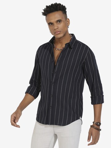 Regular fit Camicia ' Ezra ' di Campus Sutra in blu