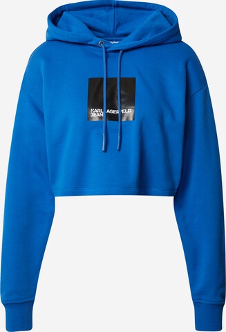 KARL LAGERFELD JEANS Sweatshirt in Blau: predná strana