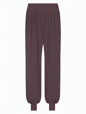 Urban Goddess Yoga & Activewear Loose fit Harem Pants 'Jaya Yoga Harembroek - Ash' in Purple: front