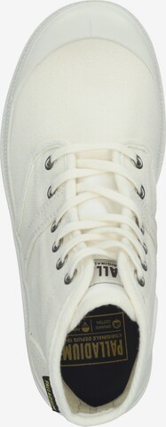 Palladium Lace-Up Ankle Boots in White