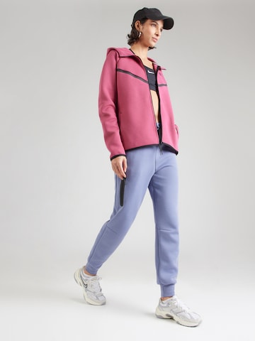 Nike Sportswear Sweatjakke 'TCH FLC 2' i pink