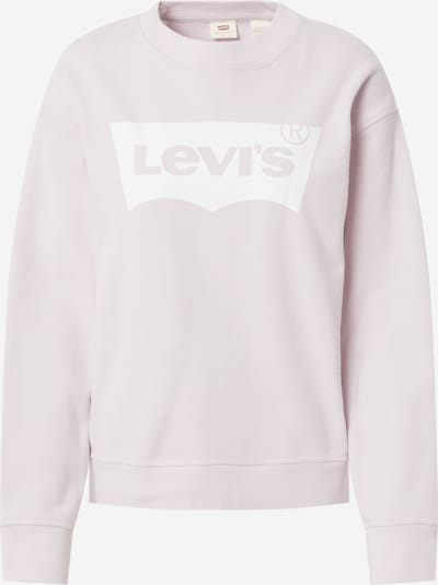 LEVI'S Sweatshirt in pastelllila / weiß, Produktansicht