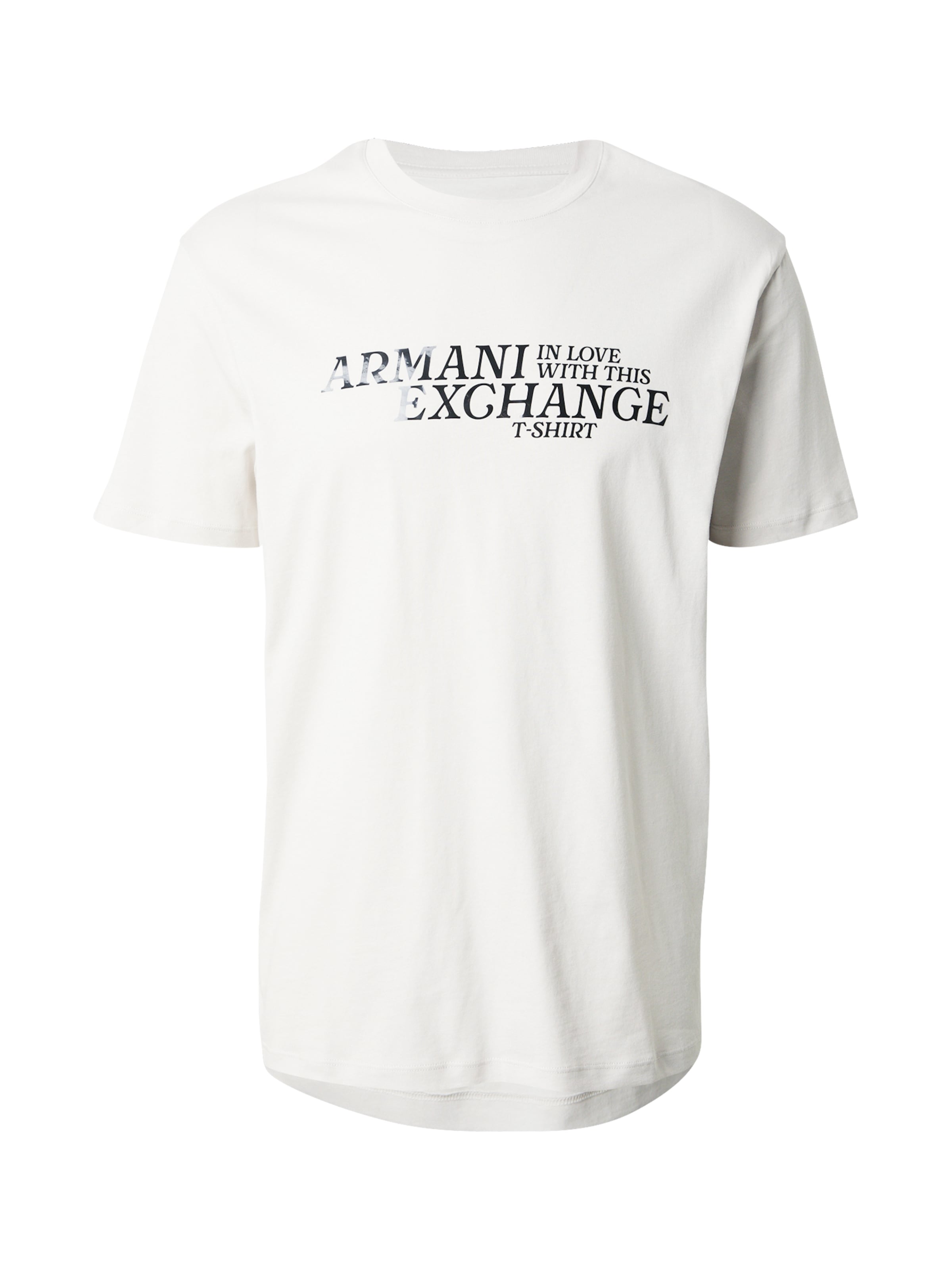 ARMANI EXCHANGE Μπλουζάκι σε λευκό: μπροστά