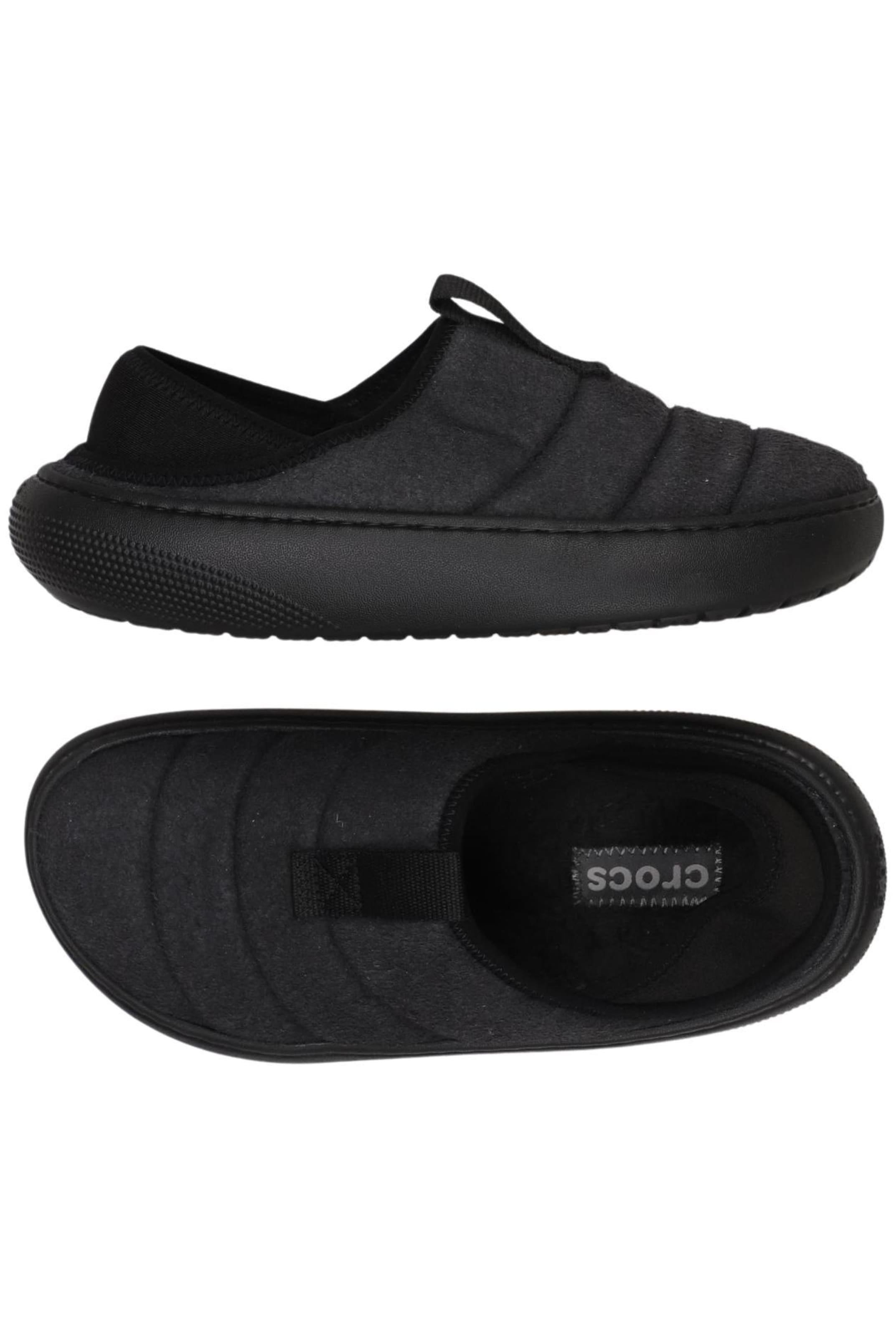 Crocs Halbschuh 39 in Schwarz: Vorderseite