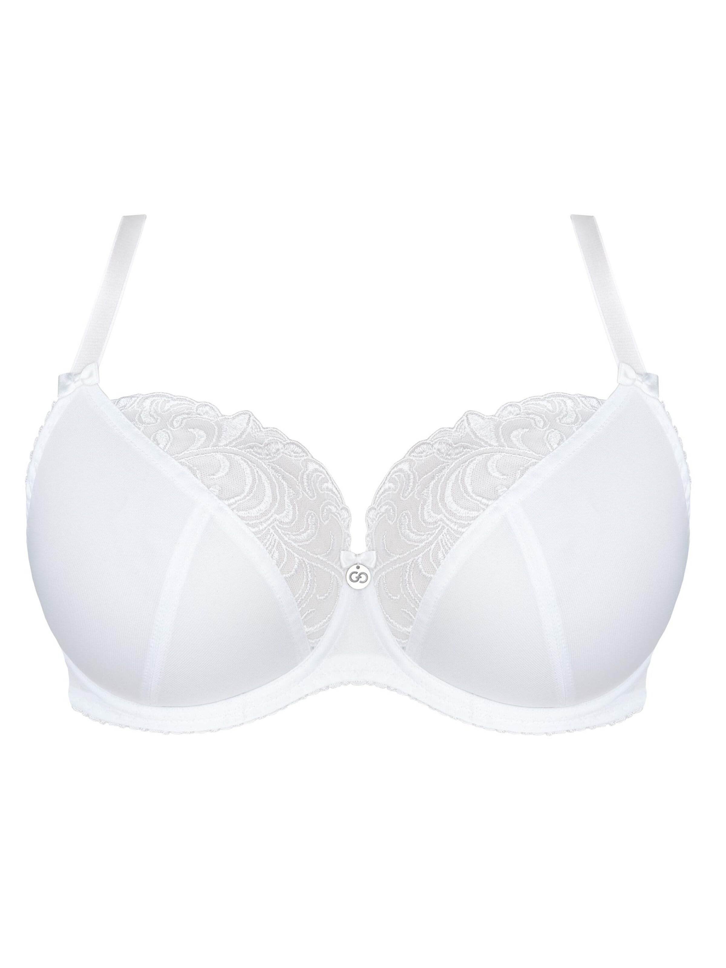Gorsenia T-shirt BH 'K378 Victoria' in Wit: voorkant