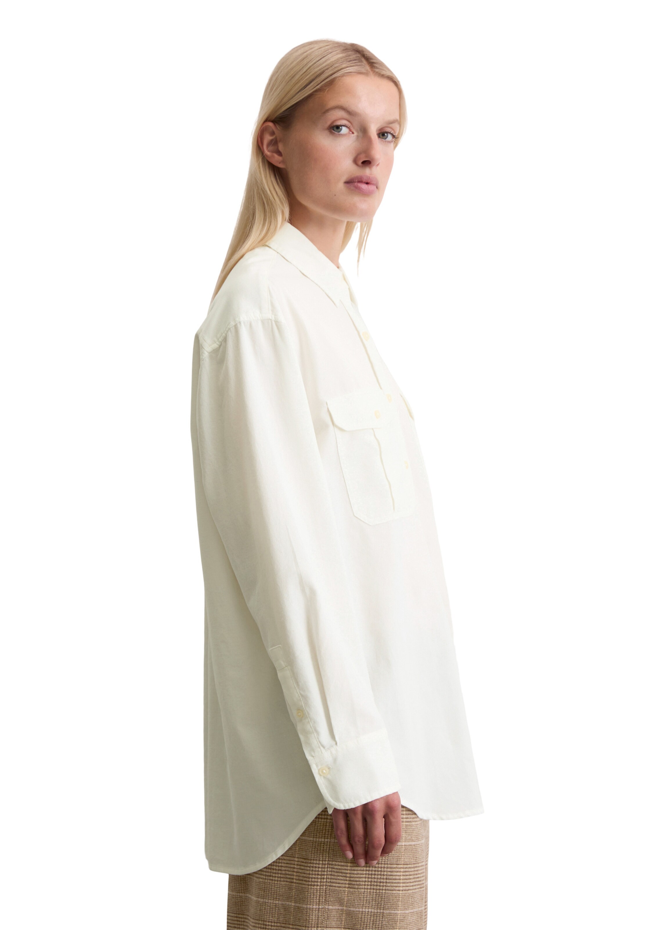 Chemisier Marc O'Polo en blanc