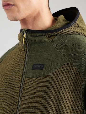 ICEPEAK Функционално поларено яке 'BOLIVAR' в зелено