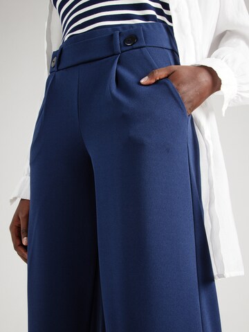 JDY Wide Leg Hose 'Geggo' in Blau