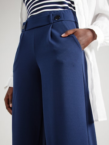 JDY - Pierna ancha Pantalón plisado 'Geggo' en azul