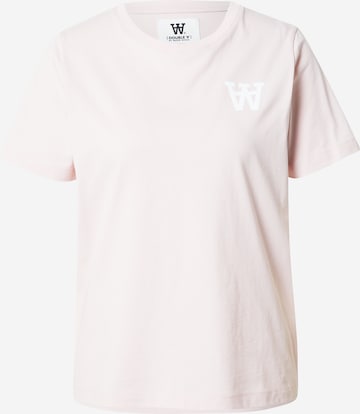 WOOD WOOD Shirt 'Mia' in Roze: voorkant