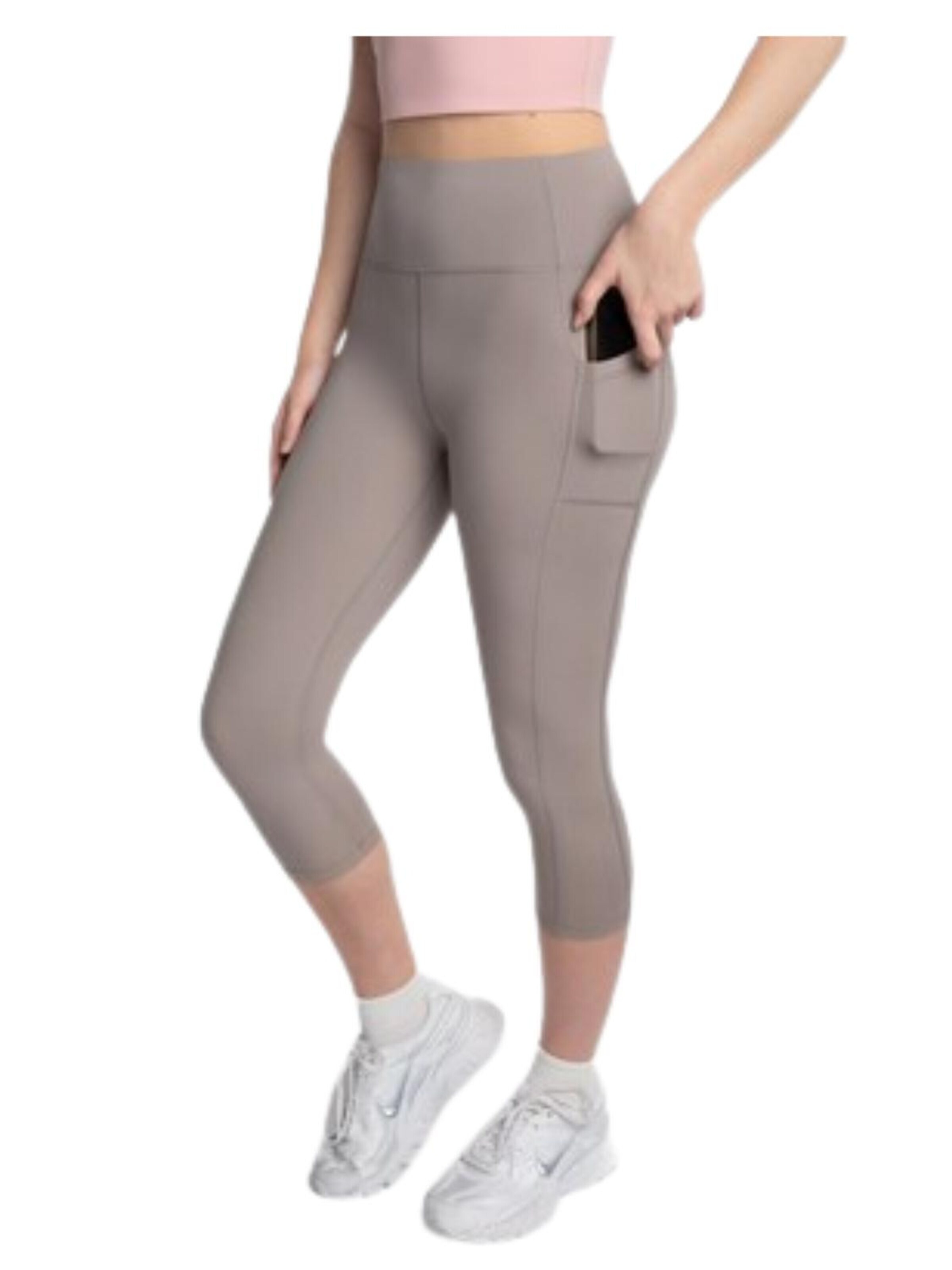 mymotus Skinny Sportbroek in Beige