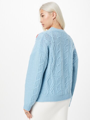 NUÉ NOTES Knit Cardigan 'Murray' in Blue
