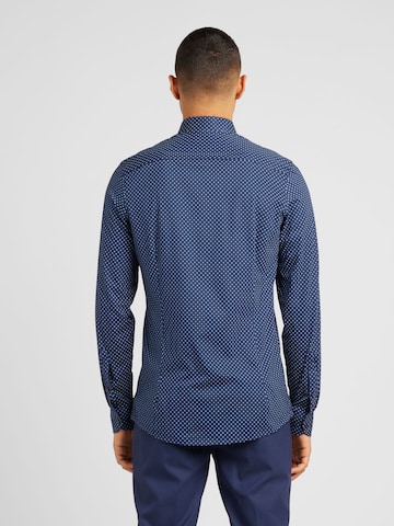 OLYMP - Ajuste regular Camisa en azul