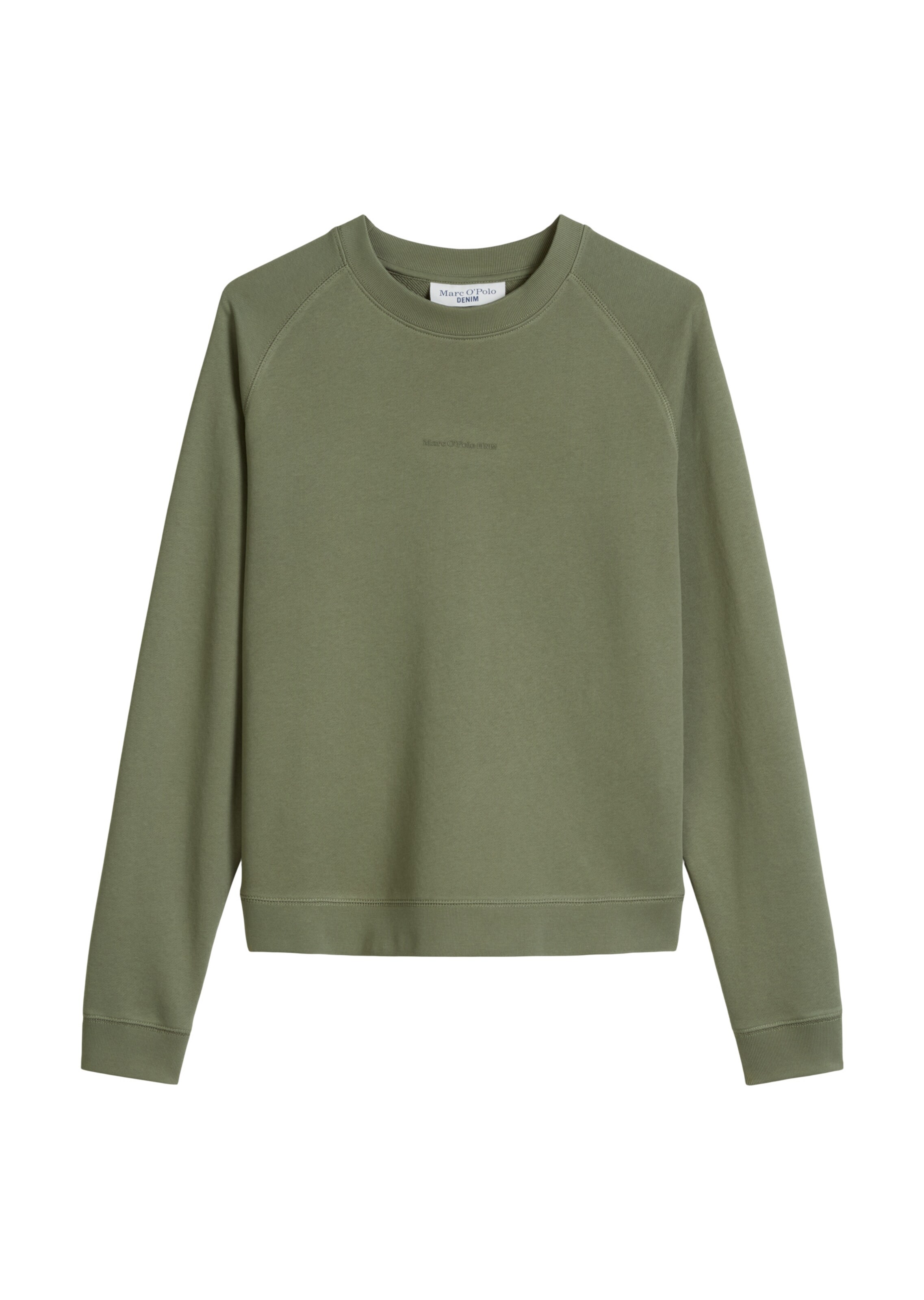 Marc O'Polo DENIM Sweatshirt in Groen: voorkant