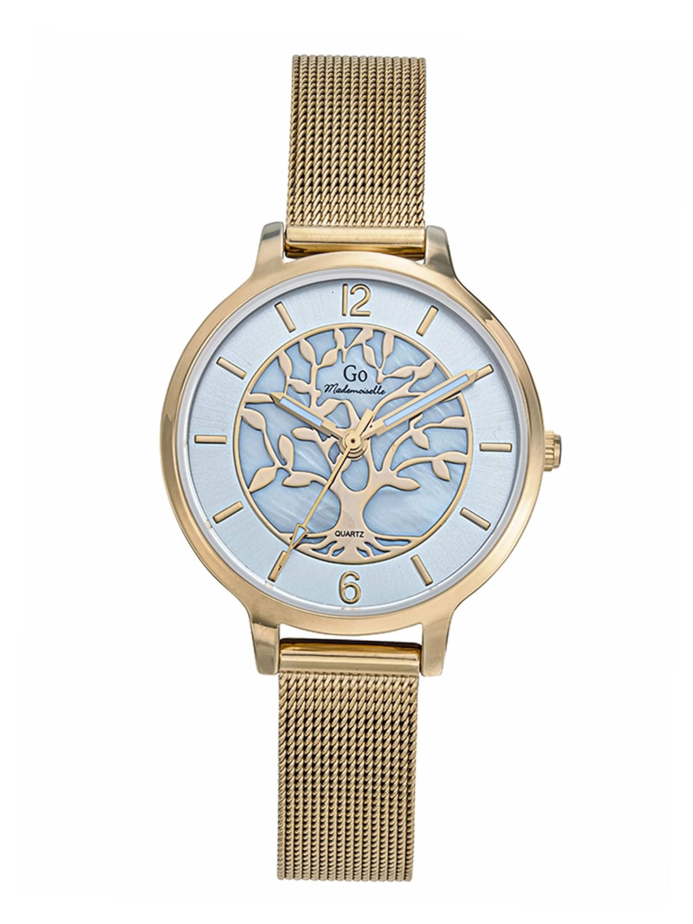 GO GirlOnly Analog Watch in Gold: front