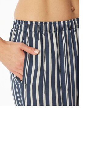 SCHIESSER Pyjama ' Selected Premium ' in Grau