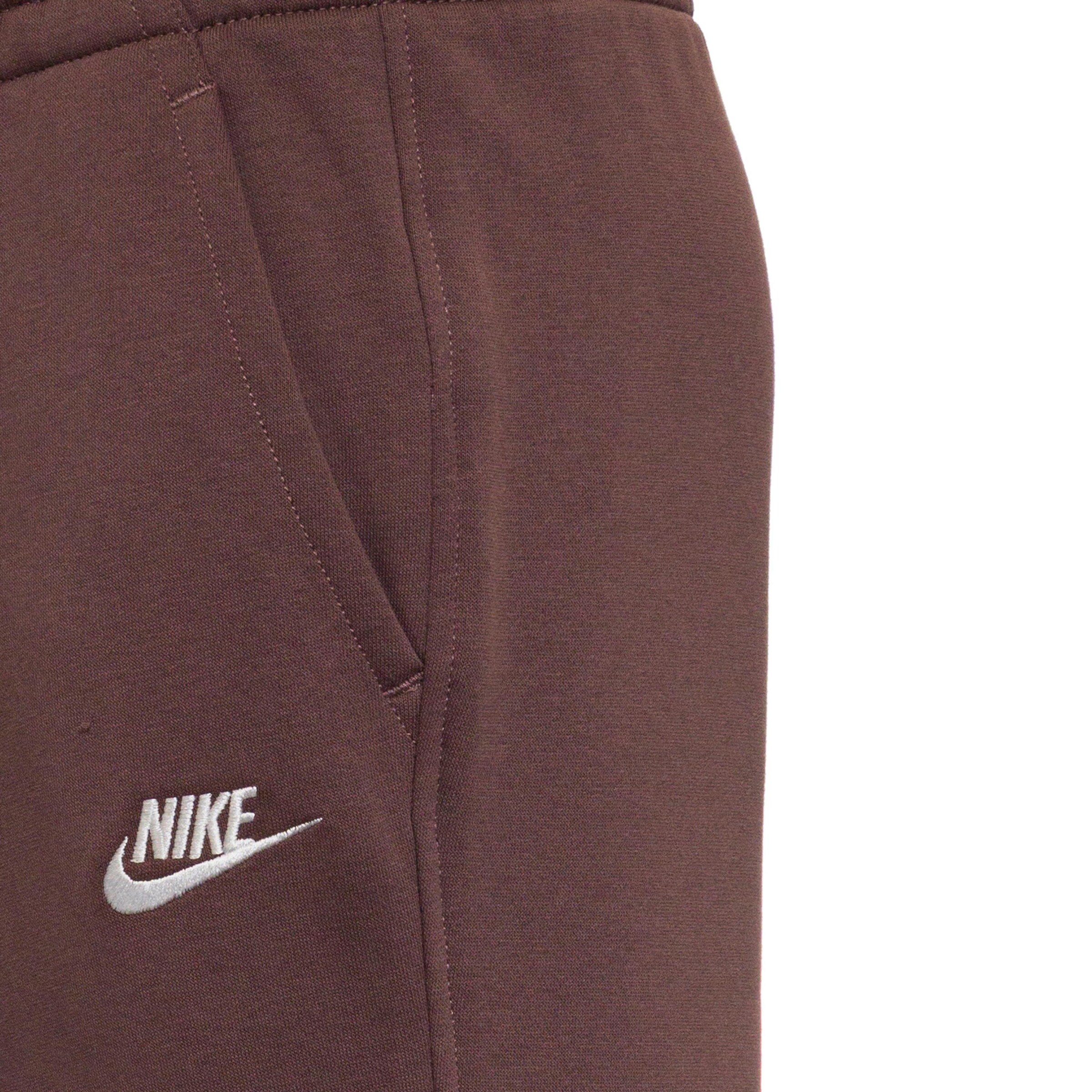 Nike Sportswear Tapered Pants 'Club' in Brown