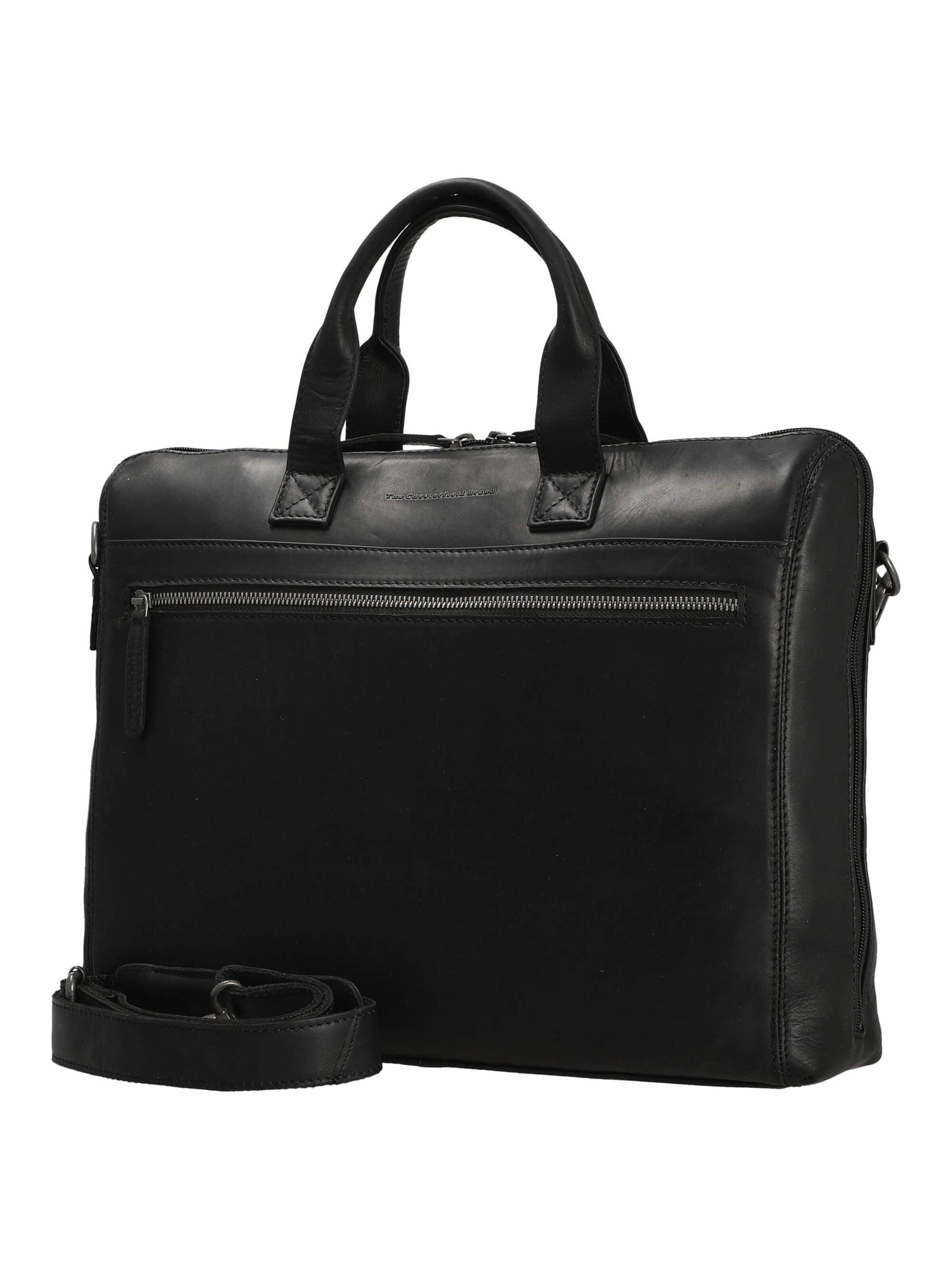 The Chesterfield Brand Laptoptasche 'Levanto'‌‌‌‌‌‌‌ in Schwarz