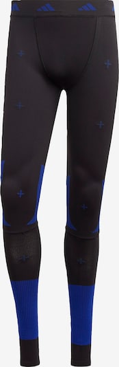ADIDAS PERFORMANCE Workout Pants 'Techfit Recharge ' in Blue / Black, Item view