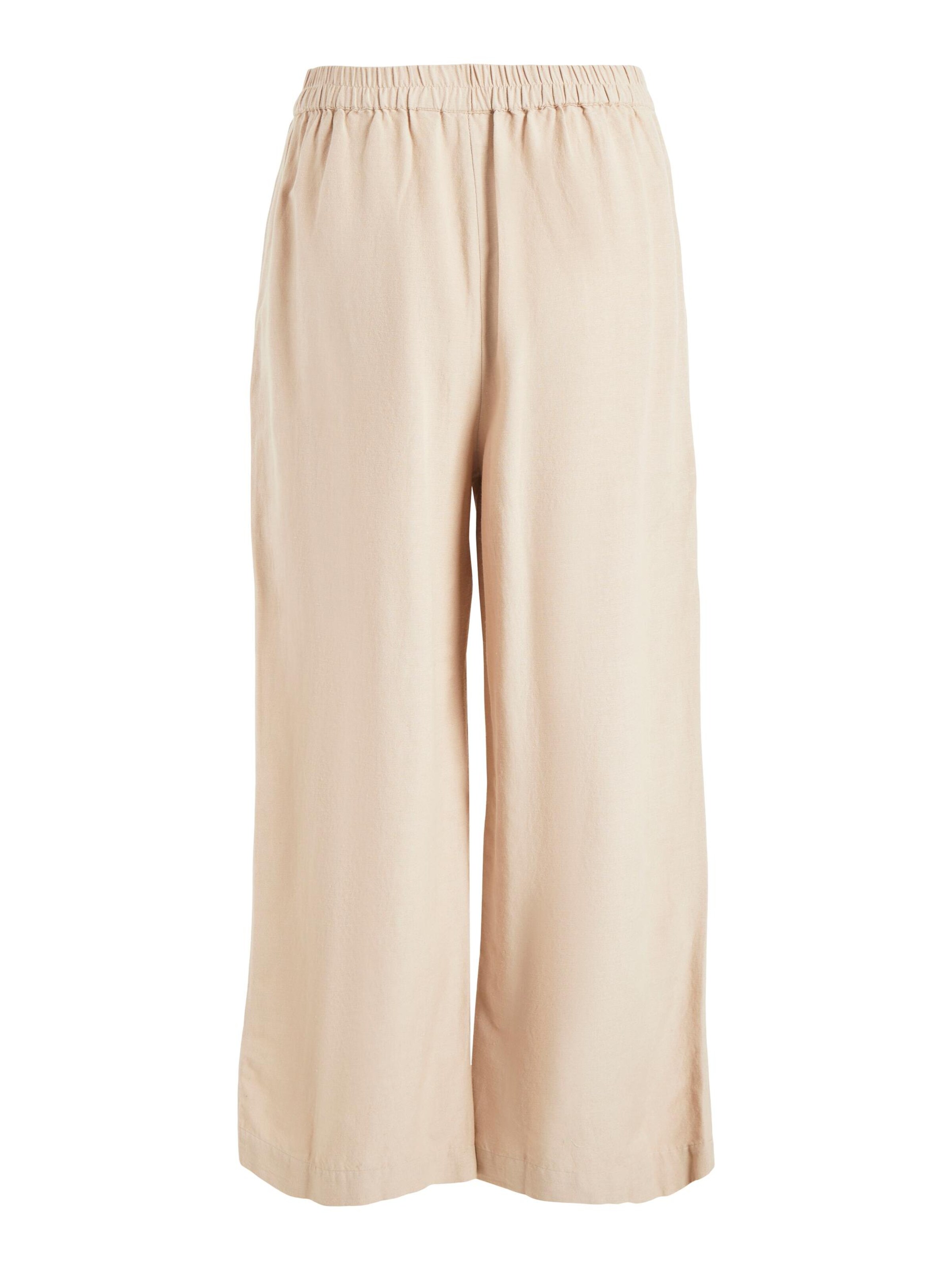 VILA Wide leg Trousers in Beige