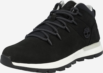 TIMBERLAND Lace-up bootie 'Sprint Trekker' in Black: front