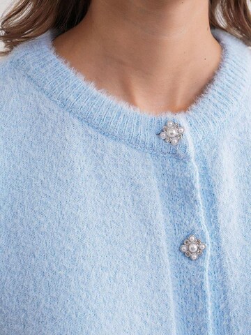 MixRay Gebreid vest 'Strickjacken' in Blauw