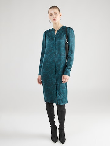 Peppercorn Shirt Dress 'Raya' in Blue