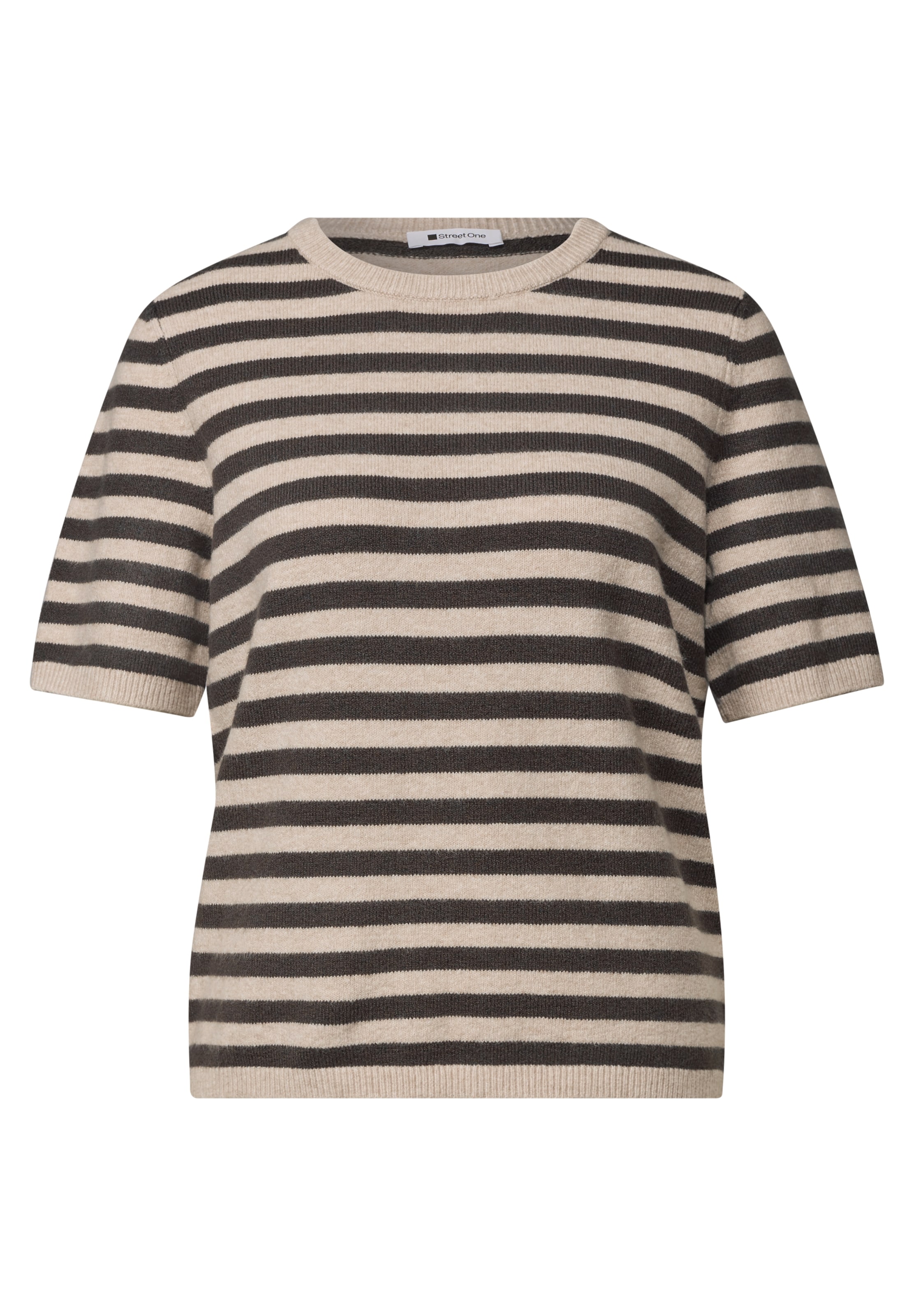 STREET ONE Pullover in Beige: Vorderseite