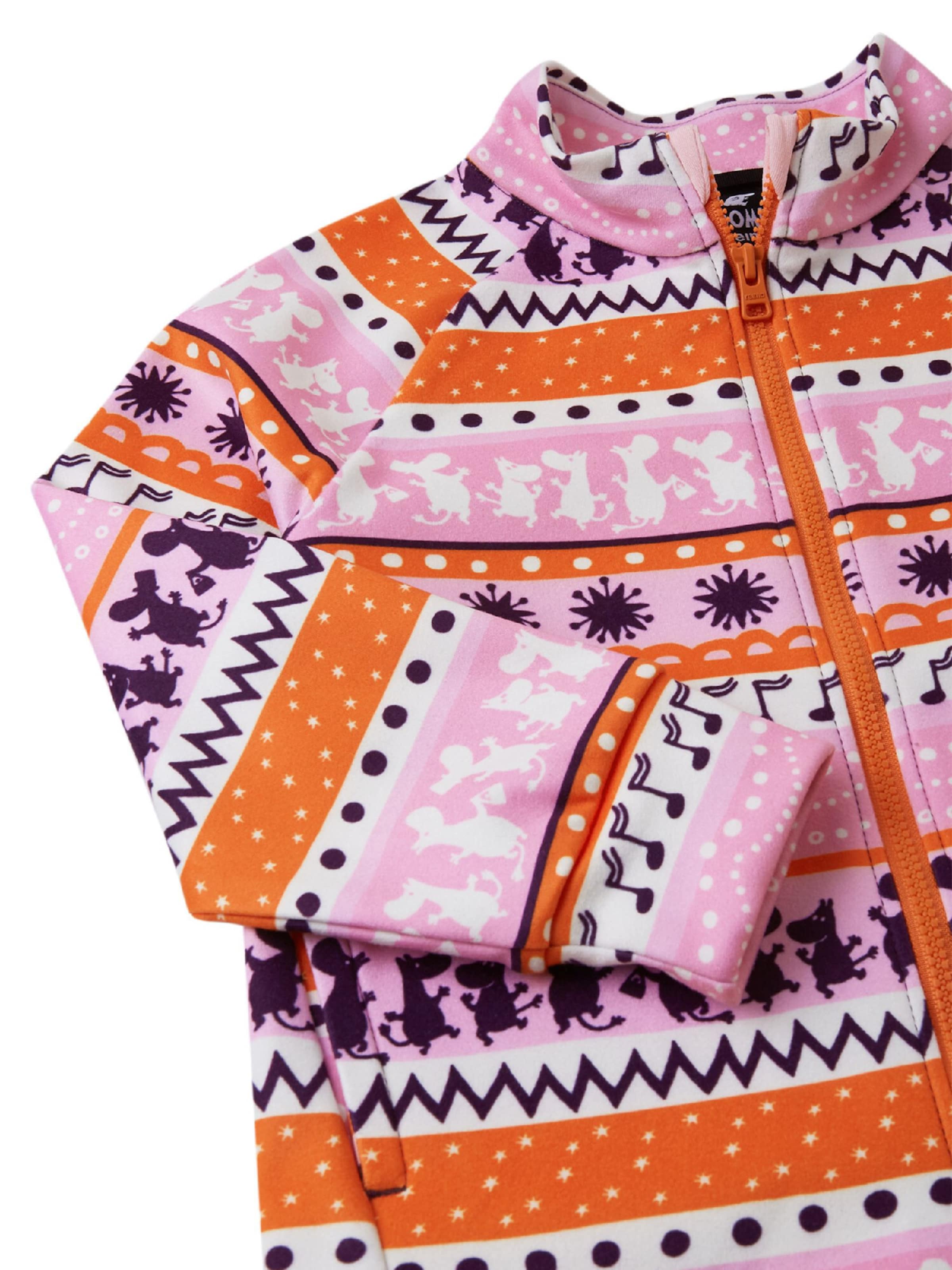 Veste en polaire ' Moomin Tarpeen ' Reima en rose