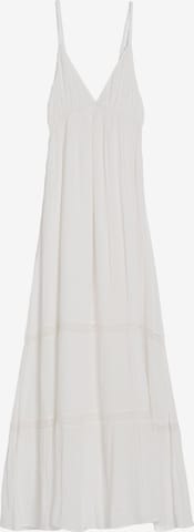 Bershka Summer dress in White: front