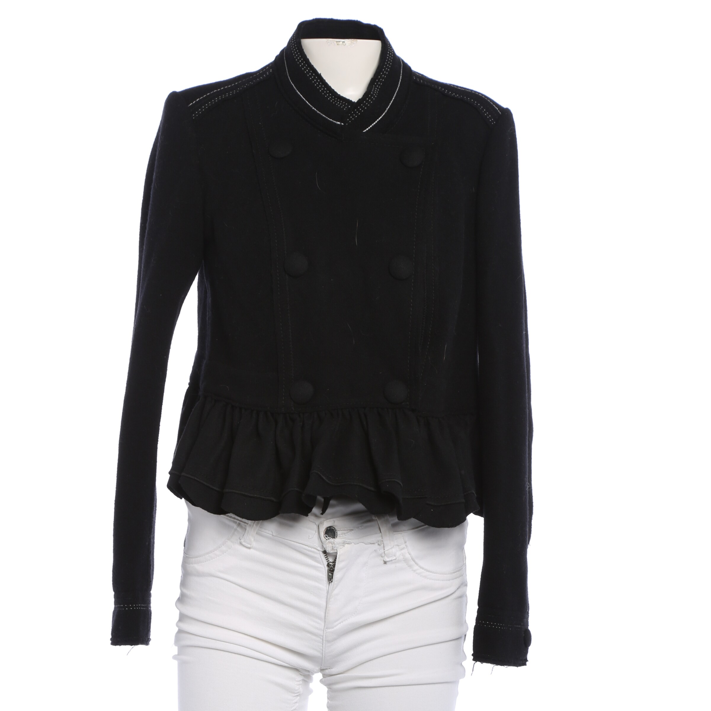 High Use Blazer in S in Black: front