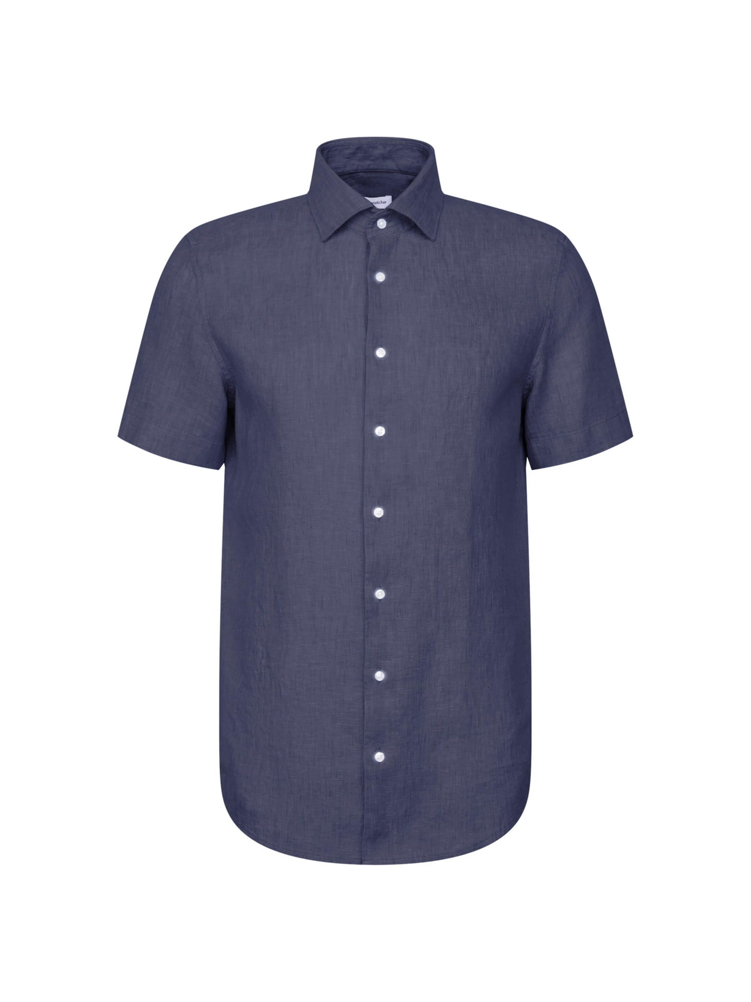 SEIDENSTICKER Hemd in dunkelblau, Produktansicht