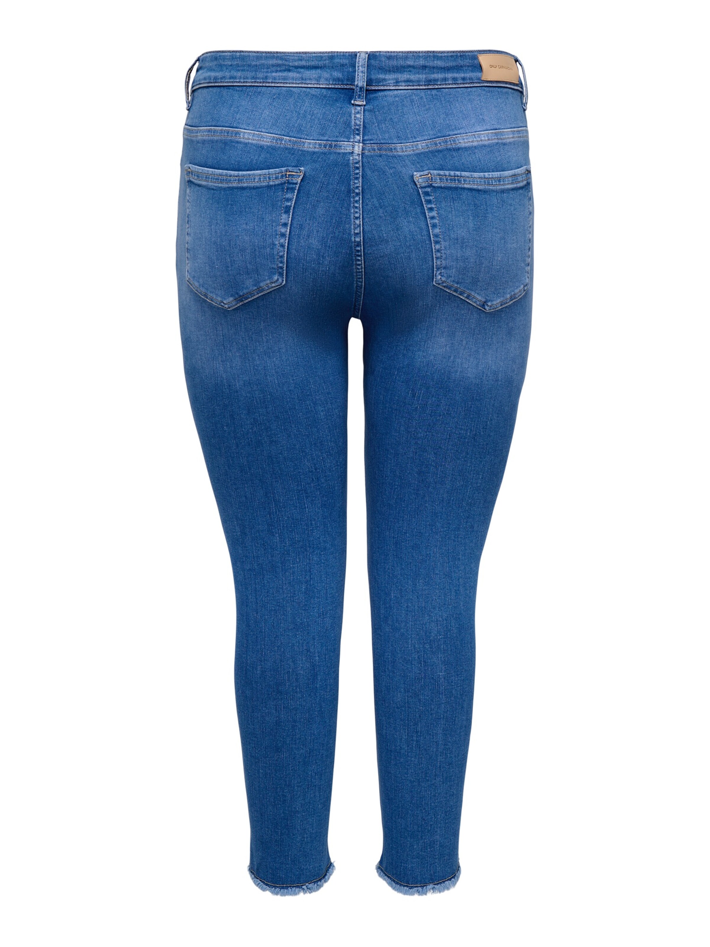 ONLY Carmakoma - Skinny Vaquero 'CARWILLY' en azul