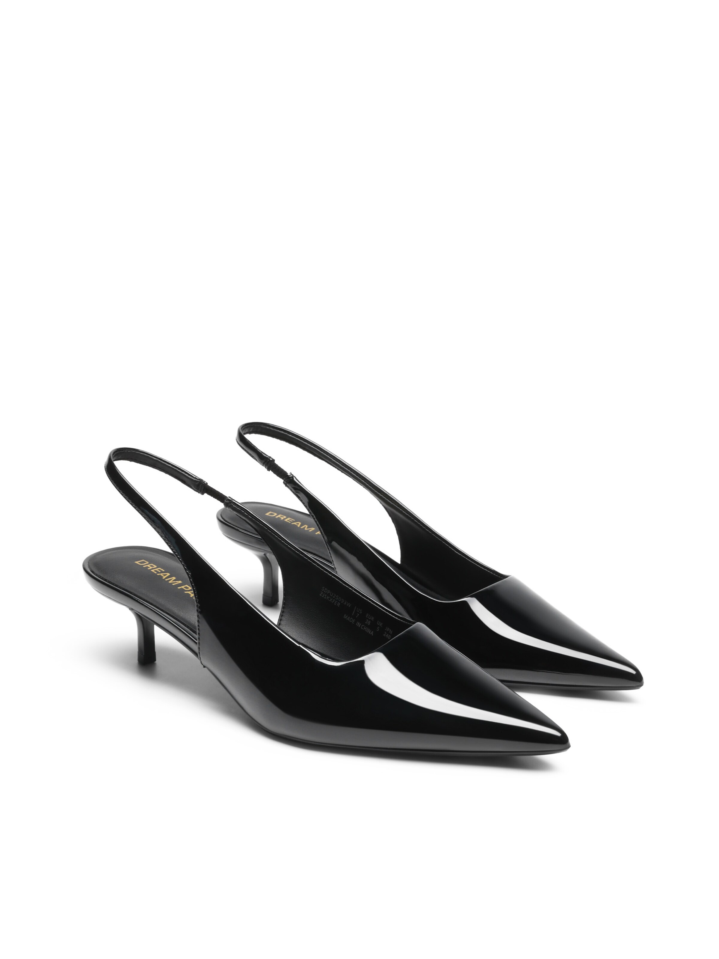 Dream Pairs Slingback Pumps in Black