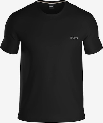 T-Shirt BOSS en noir : devant