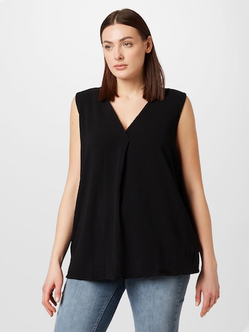 ABOUT YOU Curvy Blouse 'Juna' in Black: front