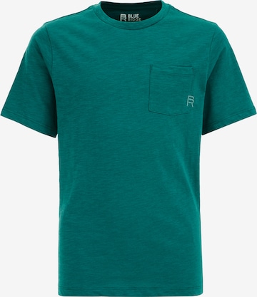 T-Shirt WE Fashion en vert : devant