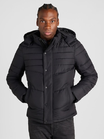 s.Oliver Between-Season Jacket in Black: front