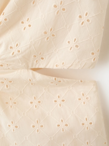 MANGO Mekko 'Flor' värissä beige