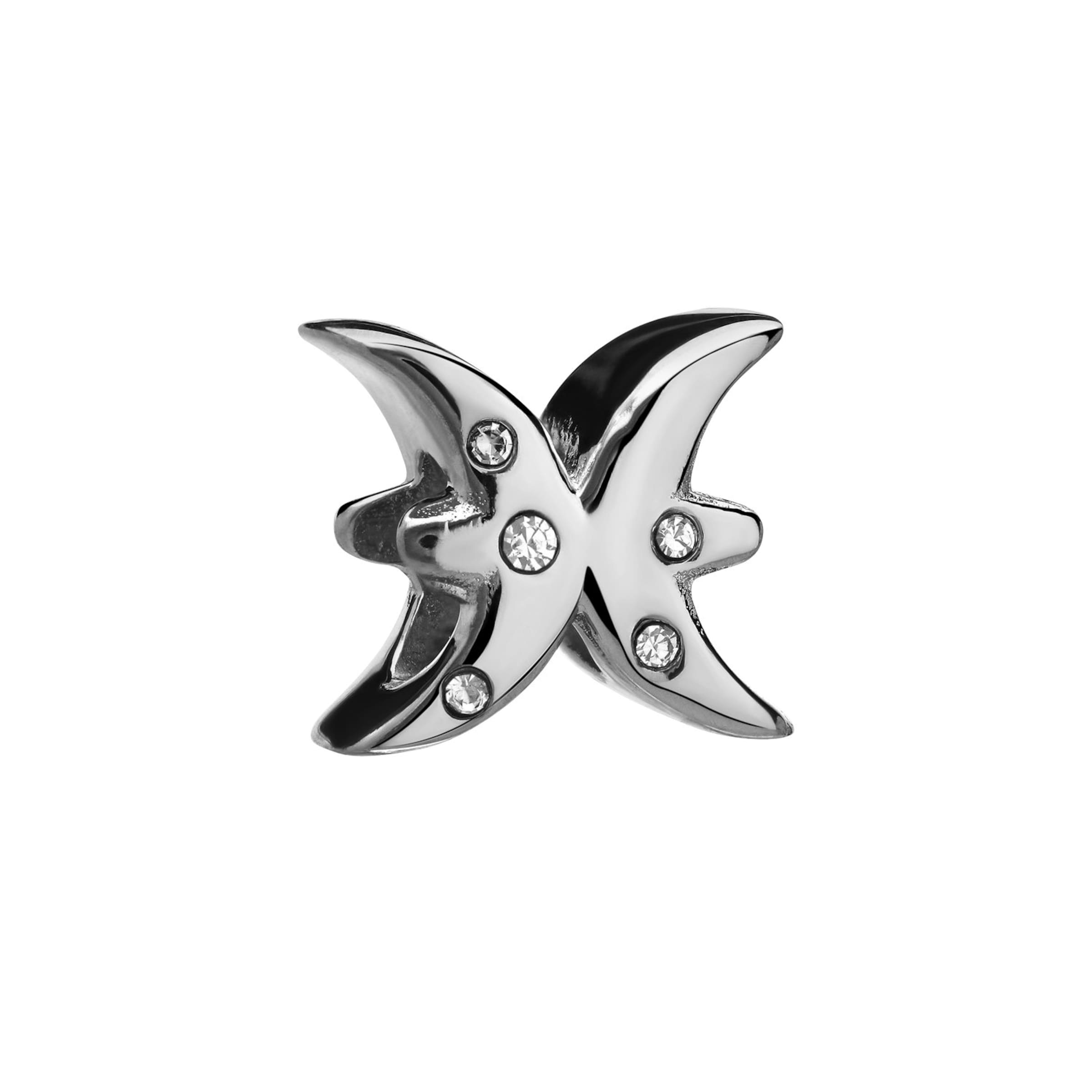 Lucardi Hangers 'Basic' in Zilver: voorkant