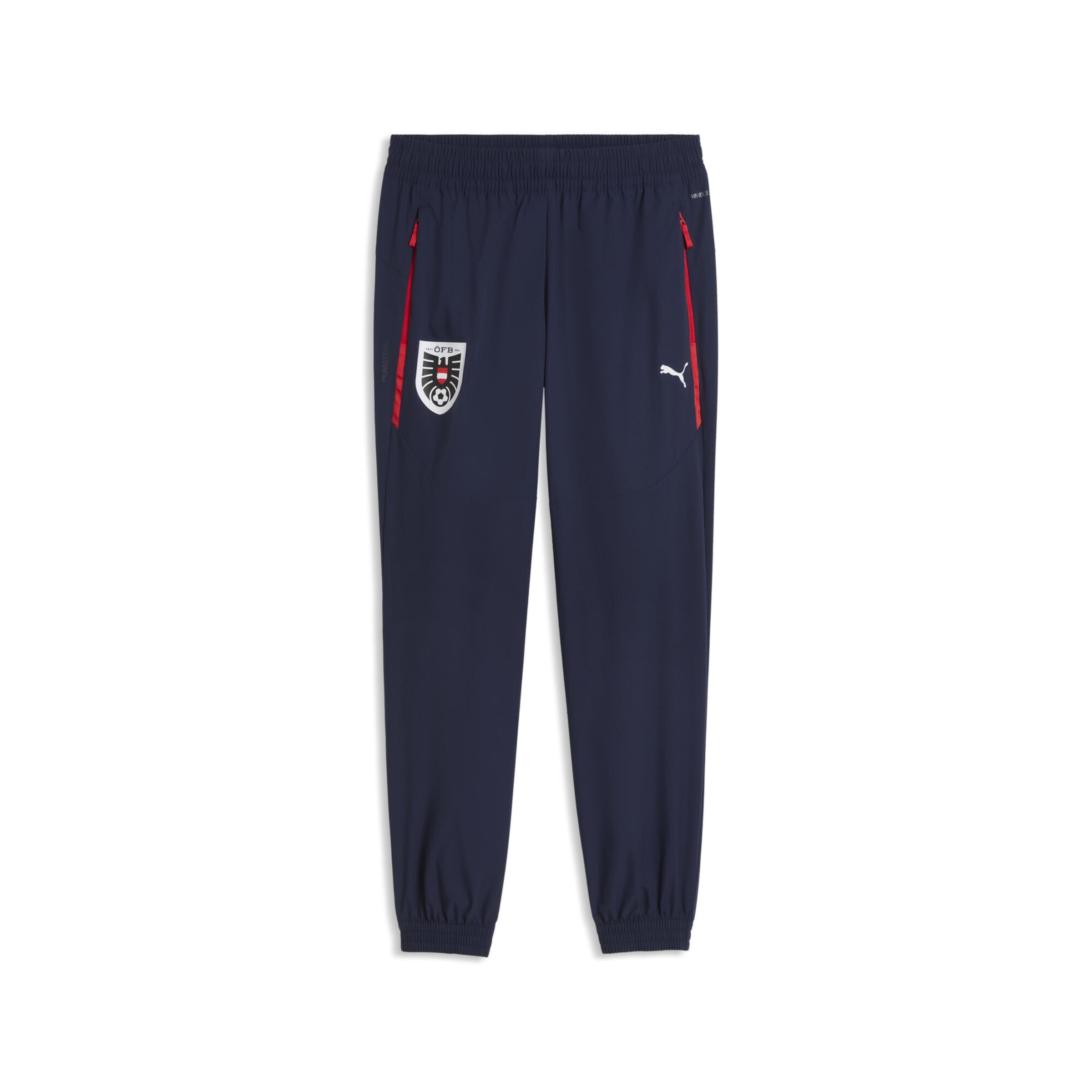 PUMA Sportbroek 'Österreich PumaTech' in de kleur Navy / Rood / Zwart / Wit, Productweergave