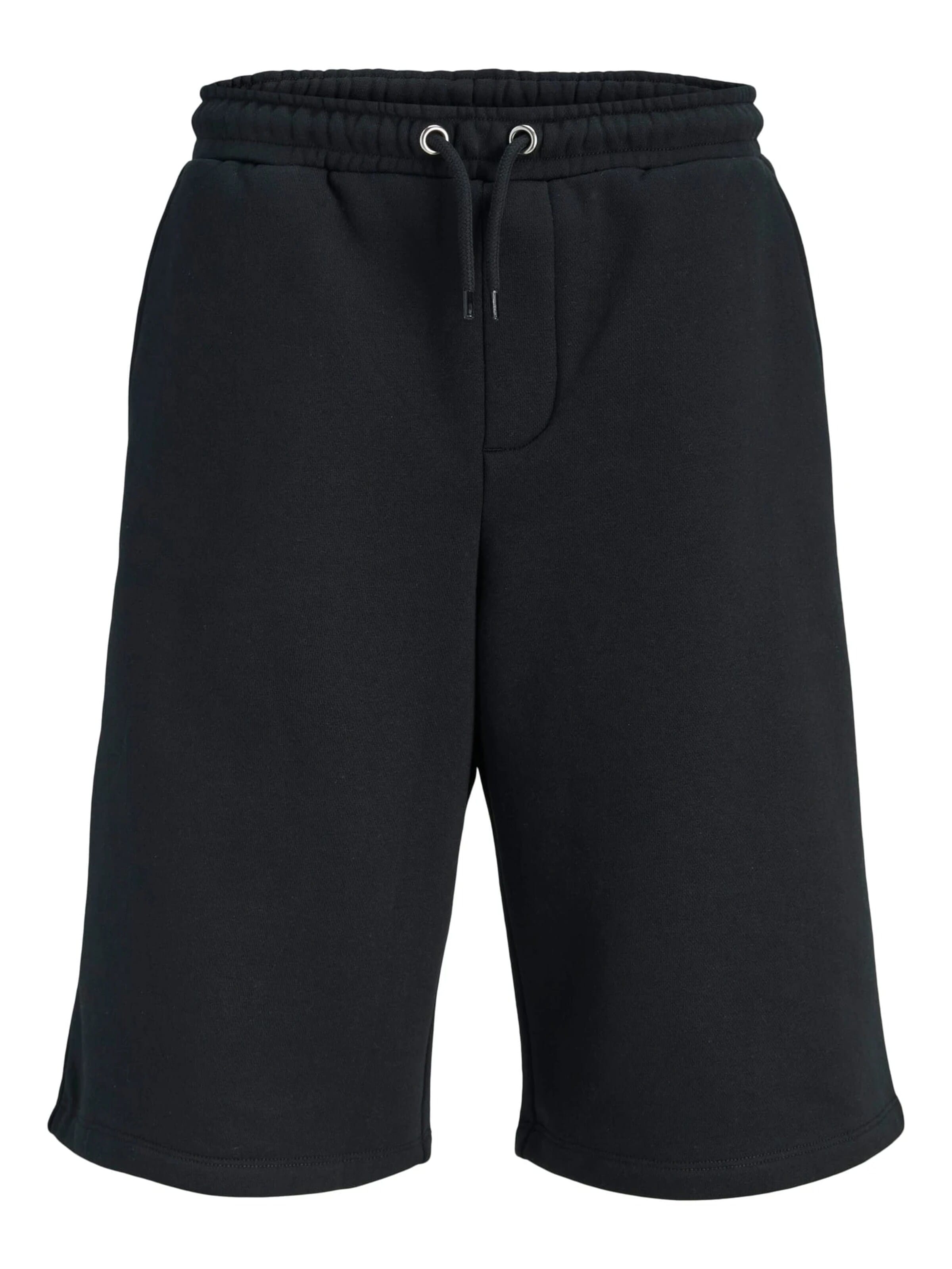 JACK & JONES Baggy Trousers 'towen' in Black: front