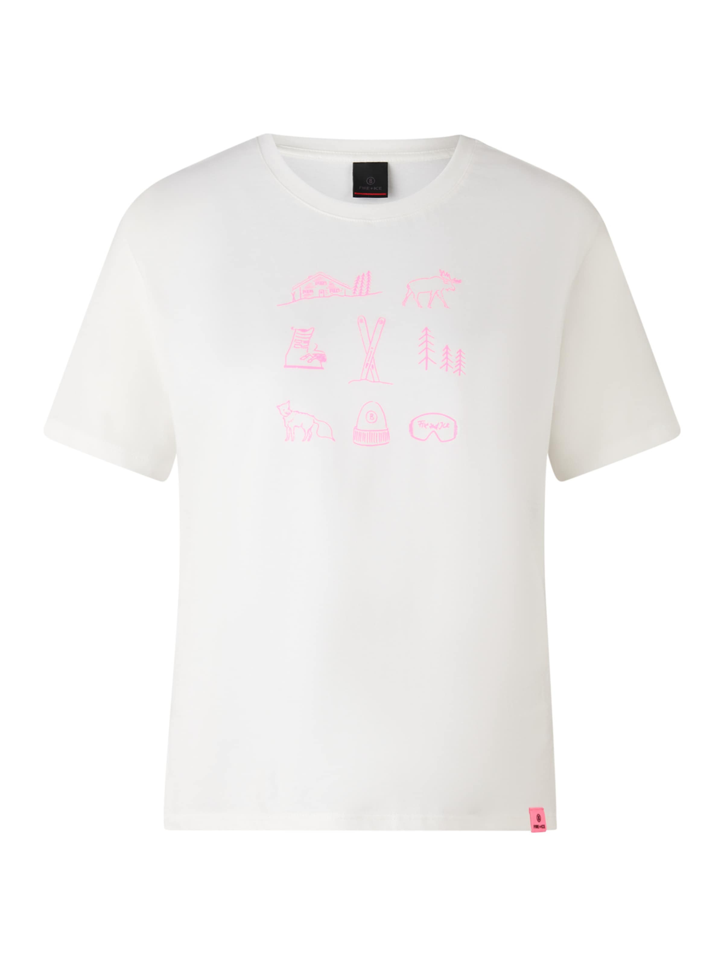 Bogner Fire + Ice Shirt in Weiß: Vorderseite