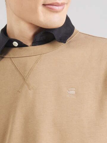 G-STAR Sweatshirt 'Nifous' in Beige