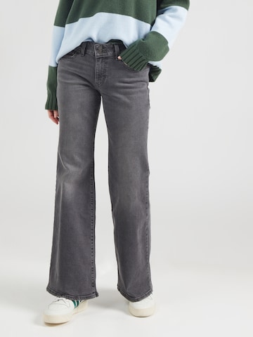 Flared Jeans 'SUPERLOW' di LEVI'S ® in grigio: frontale