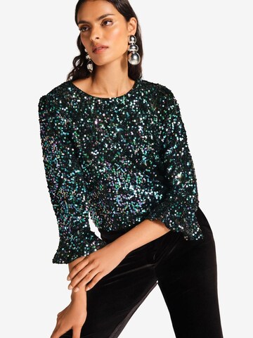 love & roses Blouse in Mixed colours: front